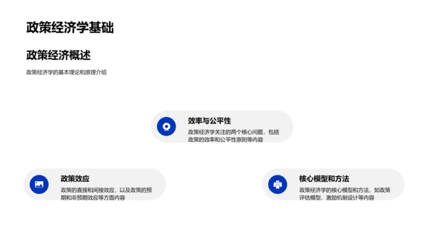 经济政策分析报告PPT模板