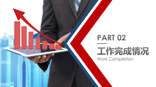 欧美风企业公司销售部工作总结计划PPT模板