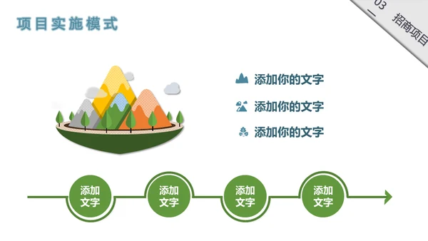 乡村振兴城乡融合绿色生态之城通用PPT模板