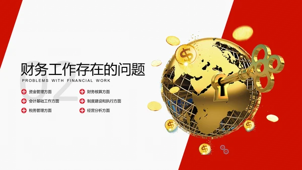 财务分析工作报告通用PPT模板