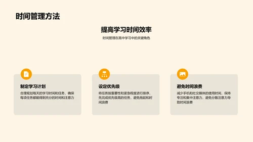 高中学习策略指导PPT模板