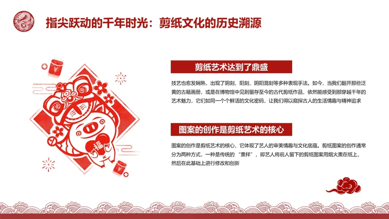 复古风含插图PPT列表