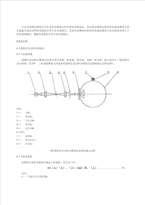 JCT7822017玻璃纤维增强塑料可见光透射比试验方法