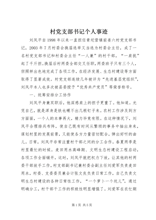 村党支部书记个人事迹 (4).docx