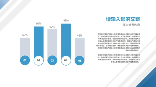 简约商务风几何项目进度工作报告PPT模板