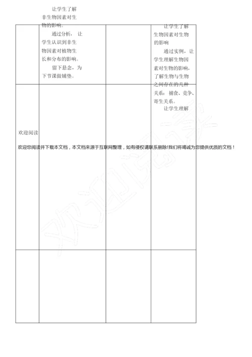 《生物与环境的关系》教案064347.docx