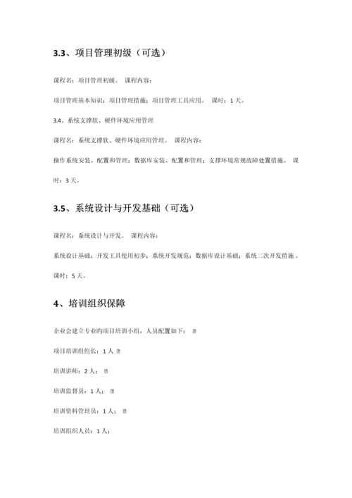 项目技术培训方案.docx