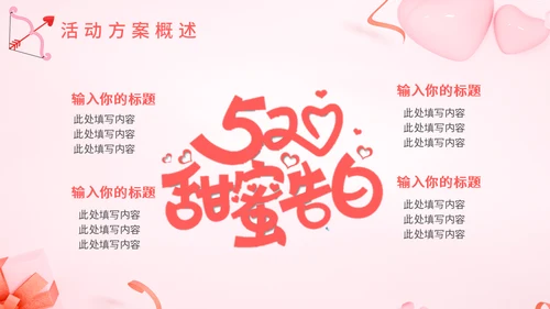 520门店营销活动通用PPT