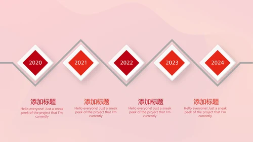 红色喜庆公司10周年庆ppt模板活动策划公司介绍