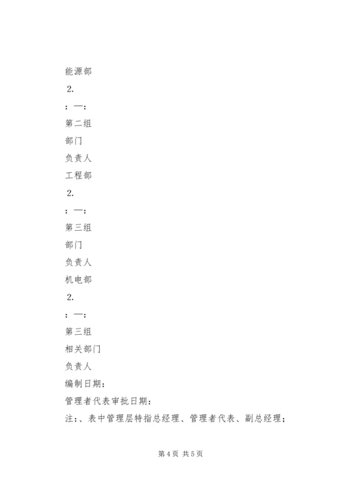 企业内部审核计划.docx