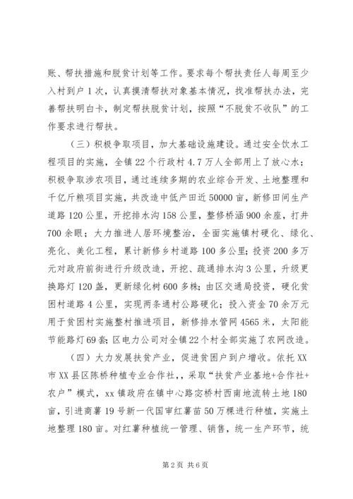 乡镇年终扶贫开发工作总结.docx