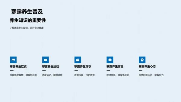 深析寒露节气PPT模板