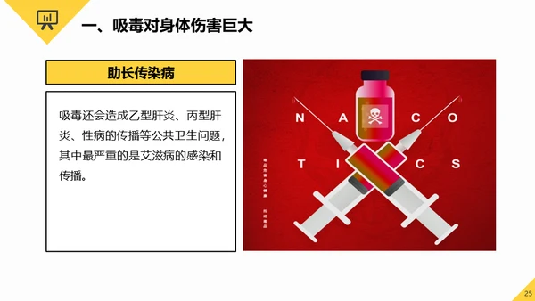 全民禁毒健康生活通用PPT模板