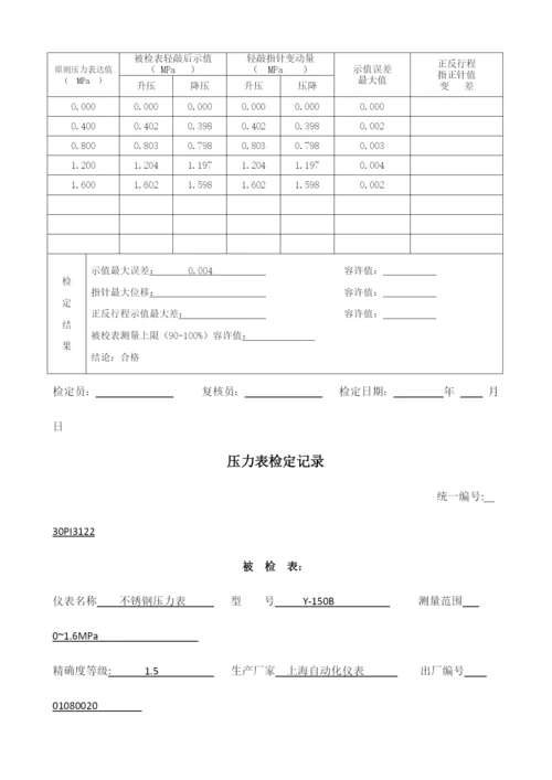 压力表检定记录.docx