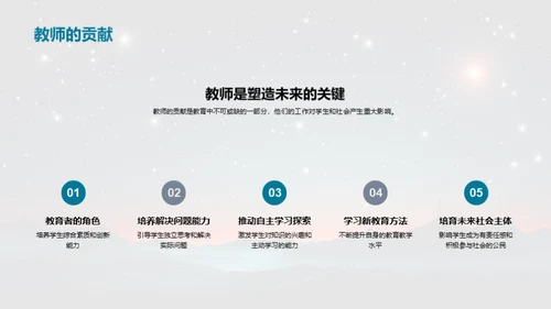 教师引领，星辰璀璨