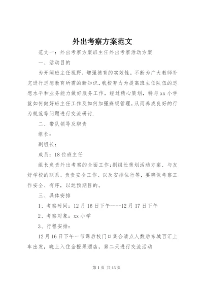 外出考察方案范文.docx