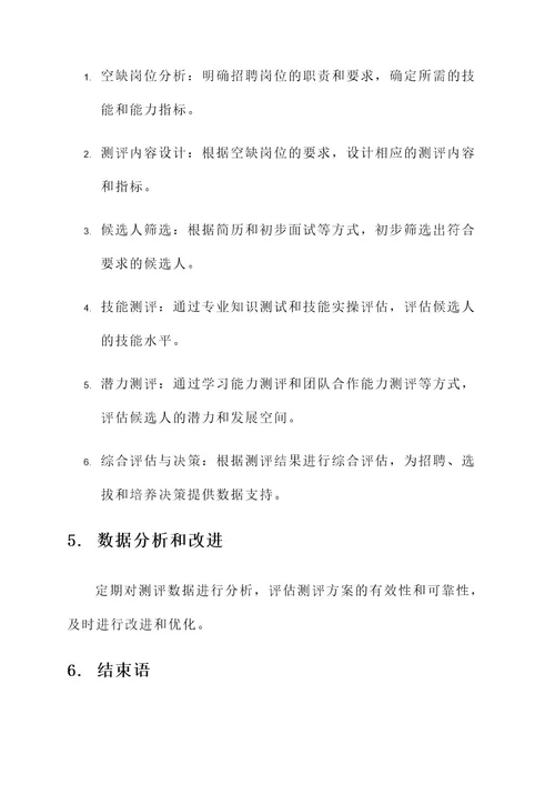 网易公司人才测评方案