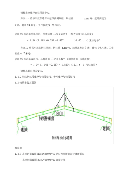 专家论证42米跨钢结构吊装施工方案