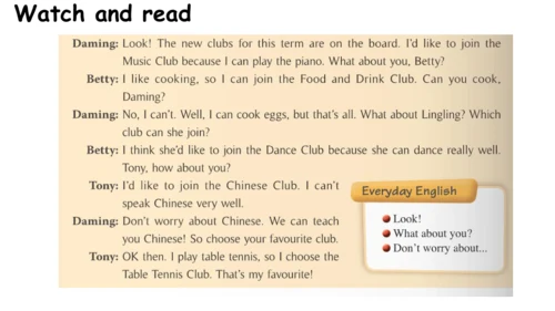 Module 2 What can you do Unit 1 课件
