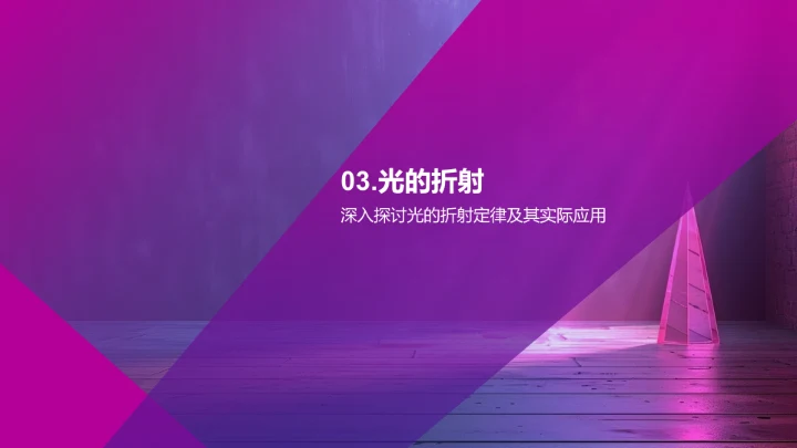 光学现象讲解课件PPT模板