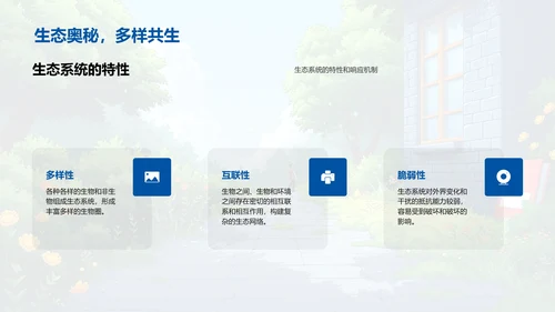 生态系统解析PPT模板