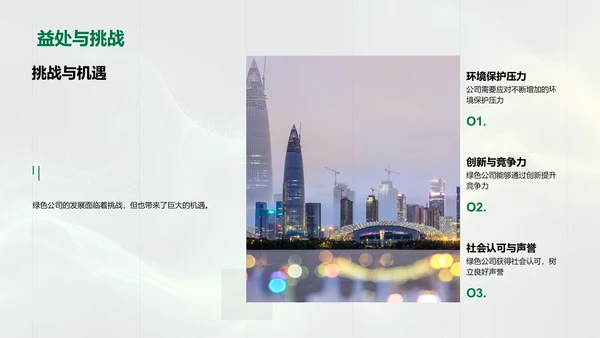 企业环保意识提升PPT模板
