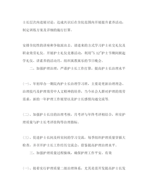 精编护士工作参考计划范文2).docx