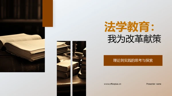 法学教育：我为改革献策
