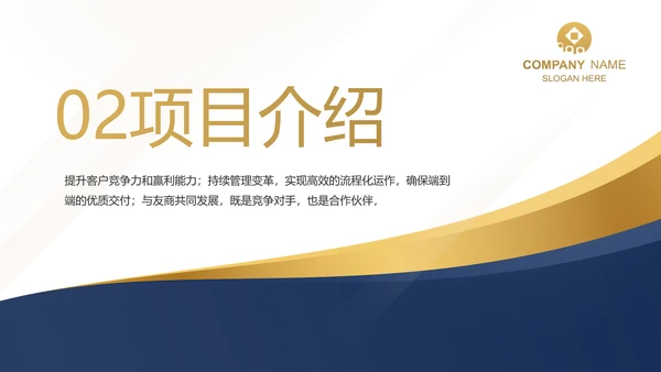 蓝色高端商业计划书大气商业计划书PPT