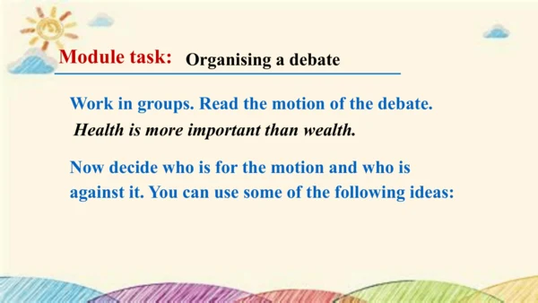 Module 3 Life now and then Unit 3 Language in use 