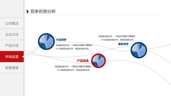 欧美风格企业宣传产品介绍PPT模板