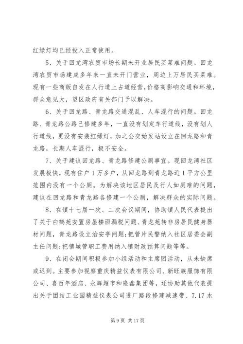 人大工作评议的意见范文.docx