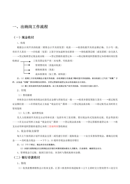 公司财务标准化管理流程(经典)[1].docx