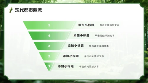 绿色3D风成都熊猫专题家乡介绍作业汇报PPT模板