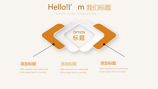 手绘面包年年终总结动态PPT