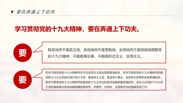 中国共青团学习十九大精神做合格团员PPT