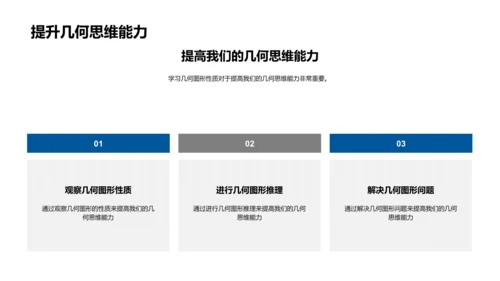 初中几何图形探索PPT模板