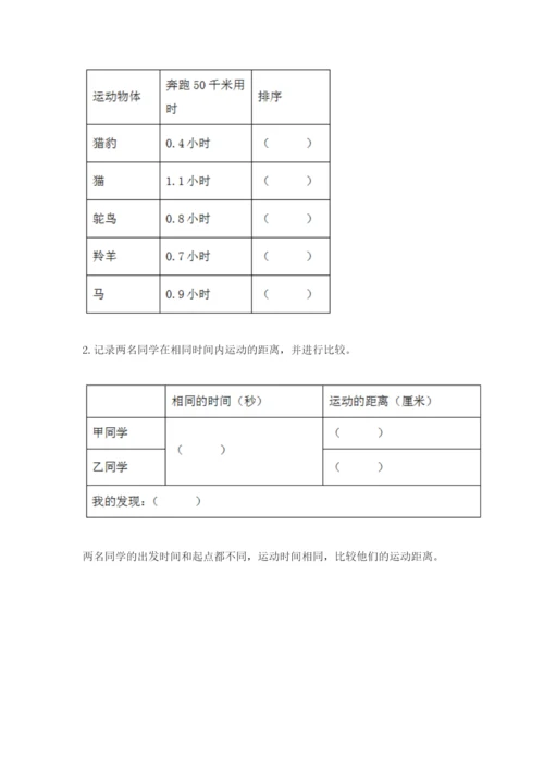 教科版科学三年级下册 期末测试卷附参考答案【满分必刷】.docx