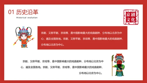 国粹京剧票友文化PPT模板