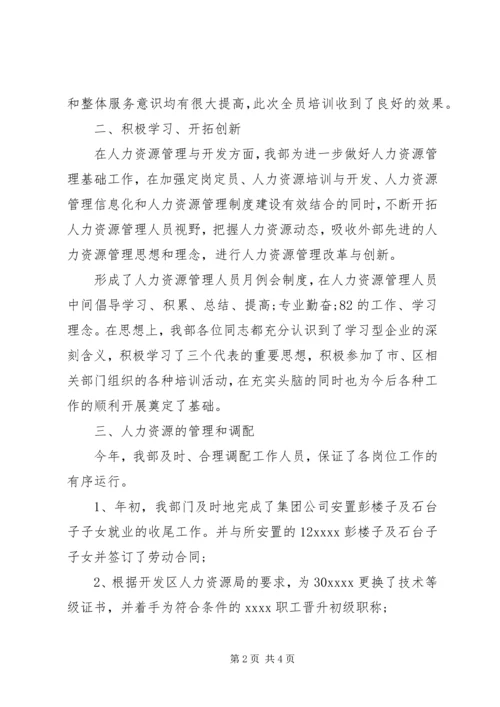 人力资源助理个人年度工作总结范文.docx