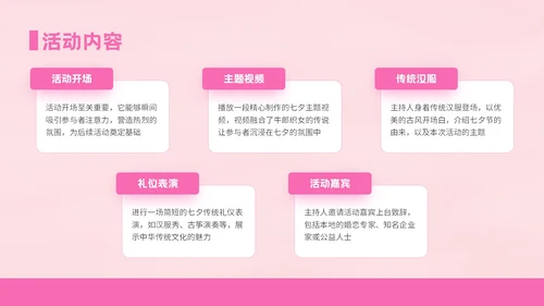 粉色插画风格浪漫邂逅心动约会PPT模板