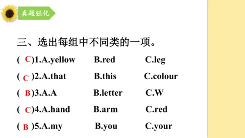 外研版（三年级起点）三年级英语下册期中核心考点集训 Module 1 复习课件(共27张PPT)