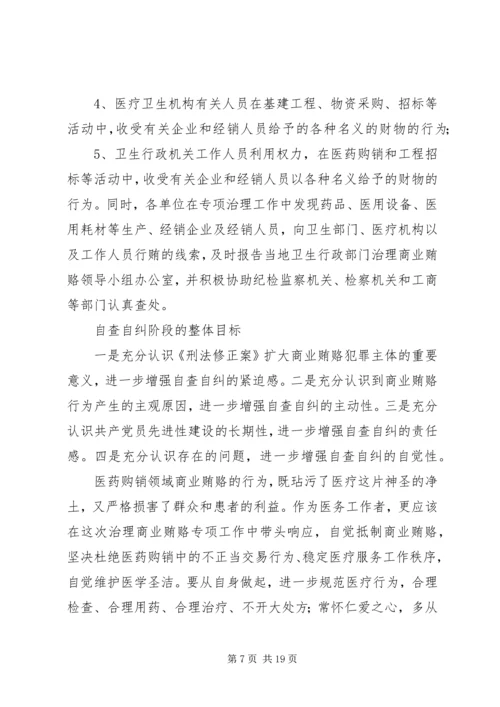 商业贿赂自查报告 (2).docx