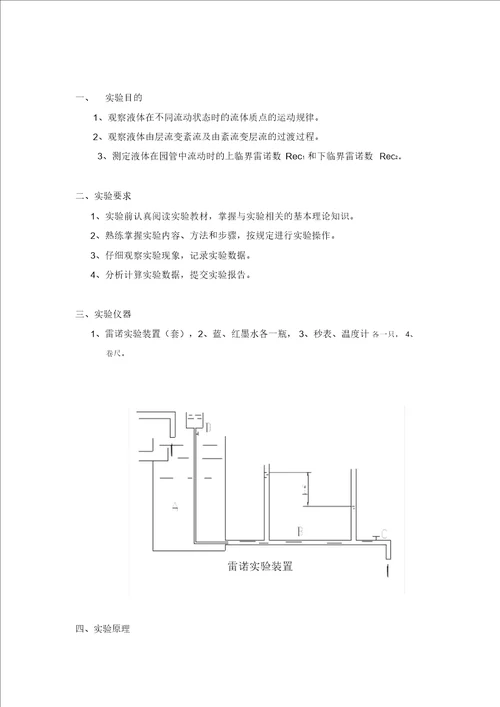 大气污染控制工程实验指导书