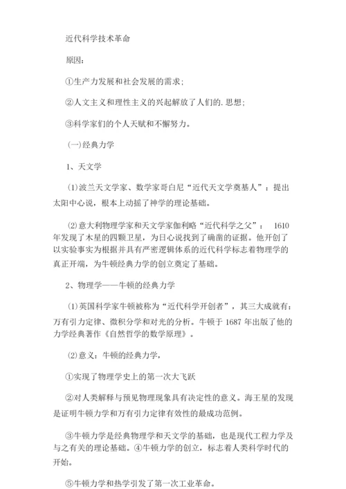 高中历史必修三知识框架.docx