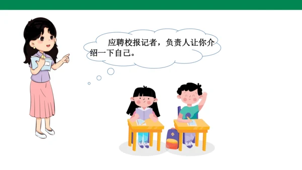 部教版语文四年级下册第七单元口语交际 ：  自我介绍   课件