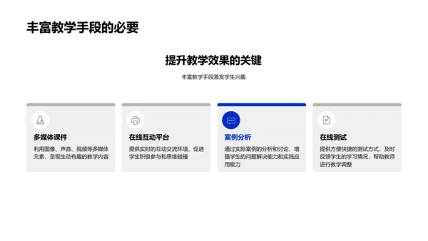 信息技术改良教学PPT模板