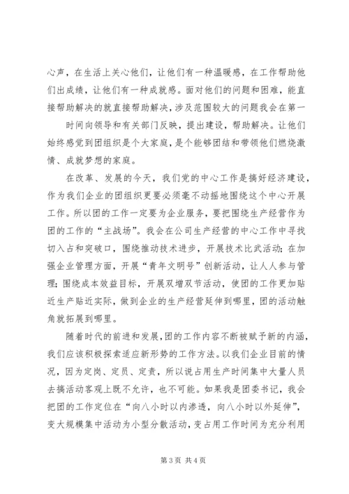 团支部书记竞聘报告.docx