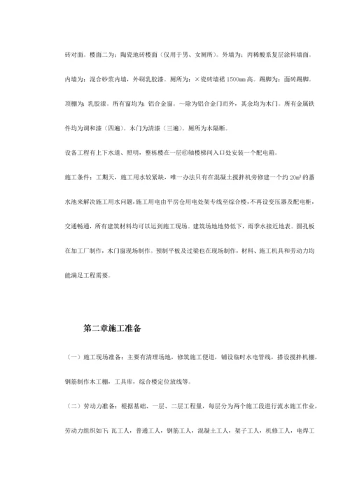 某省国家粮食储备库工程施工组织设计方案.docx