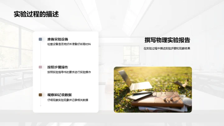 掌握物理实验全流程